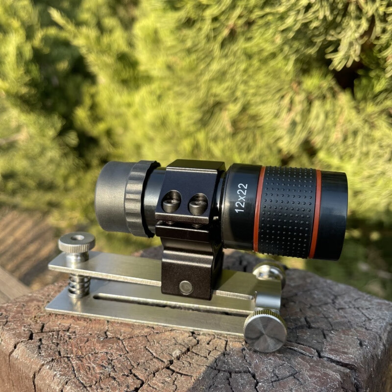 瞄准镜军迷用十字镜狙击十字高清倍镜坐标单筒望远镜瞄准器刻度带测距
