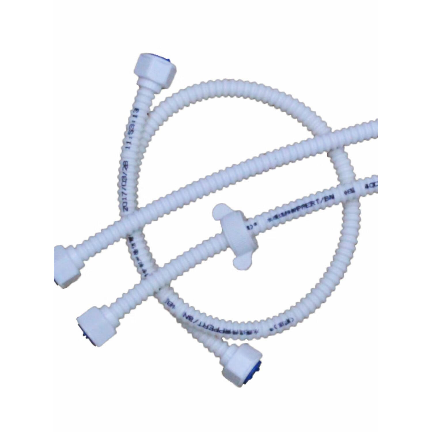 兮瑞热水器冷热进水软管角阀软连接马桶上水管波纹管卫浴水管 20cm