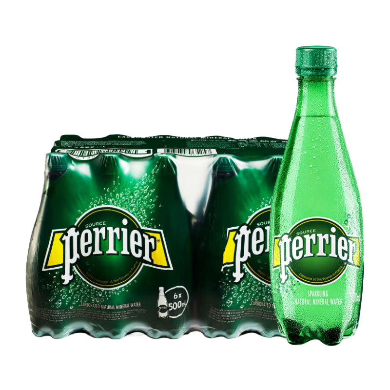 Perrier/����ˮ ԭζ��Ȼ ����ˮ ����ԭװ���� 500ml*24ƿ139Ԫ