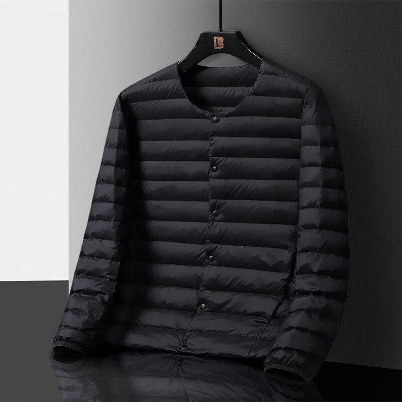 妤淳穿在校服里面的高中生贴身羽绒男衣服高中学生秋冬季轻薄无领内胆