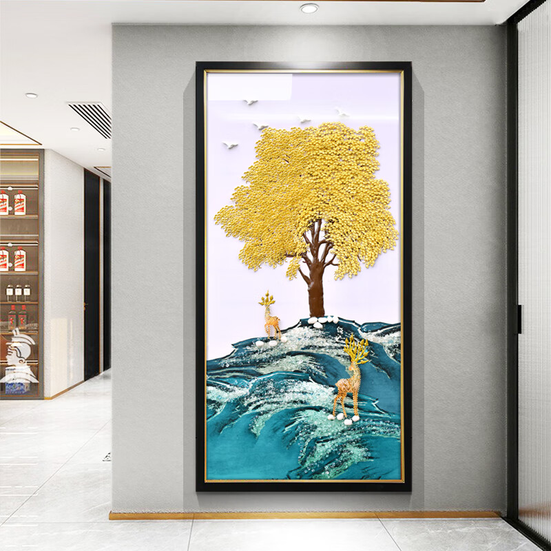 玄关画-金玉满堂 竖版中号80cm*140cm