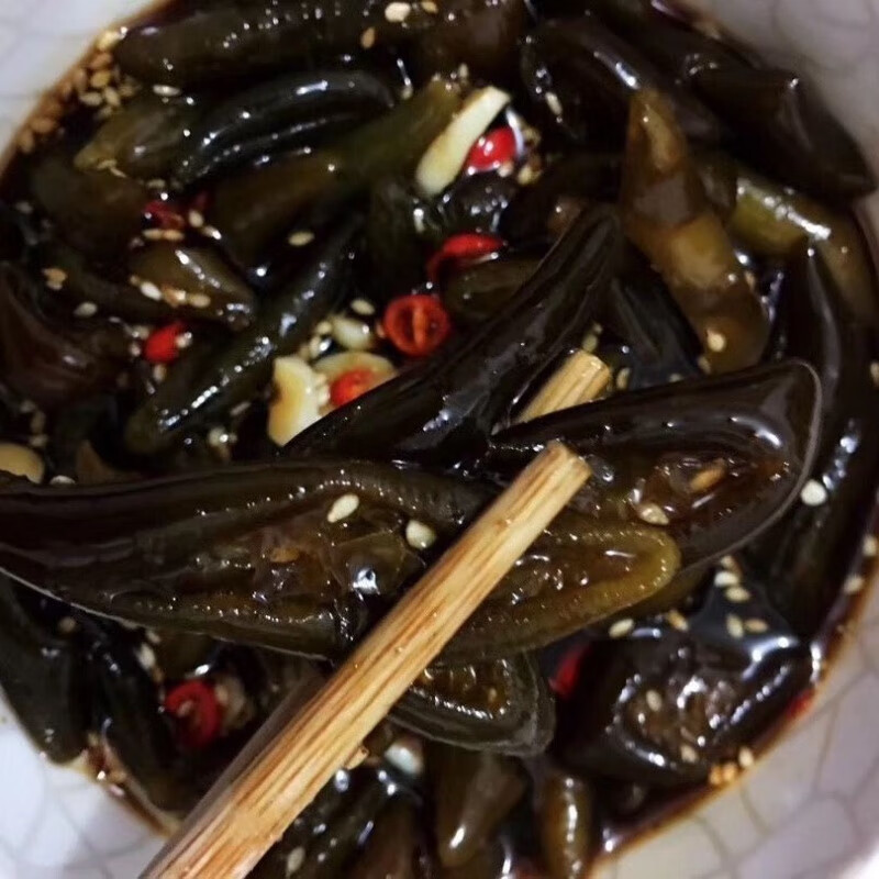 顺丰陈醋海松茸深海冰笋海藻冰藻参海菜海带丝特色凉拌菜即食 海松茸5罐
