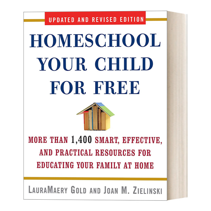 进口原版 homeschool your child for free, 2nd edition 免费为您的