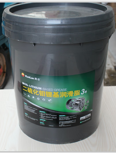 昆仑二硫化钼锂基润滑脂0#00#000#1#2#3#二硫化钼润滑油  15kg 昆仑牌