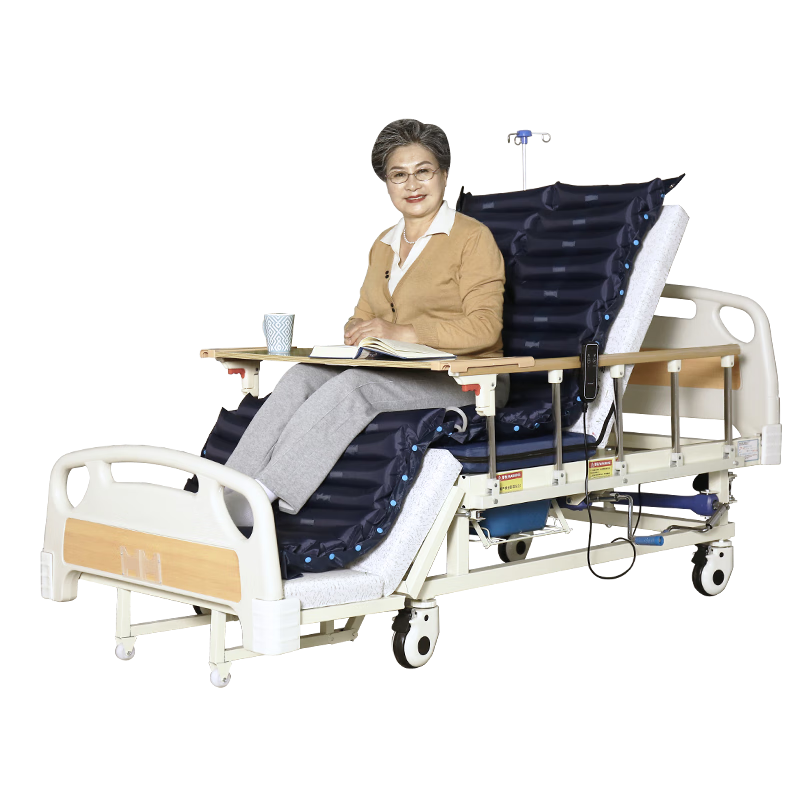 康邏輯電動(dòng)護(hù)理床家用多功能醫(yī)療床老人癱瘓病人智能翻身康復(fù)床帶床墊 全曲電起背【舒適睡眠防褥瘡氣墊】性價(jià)比款