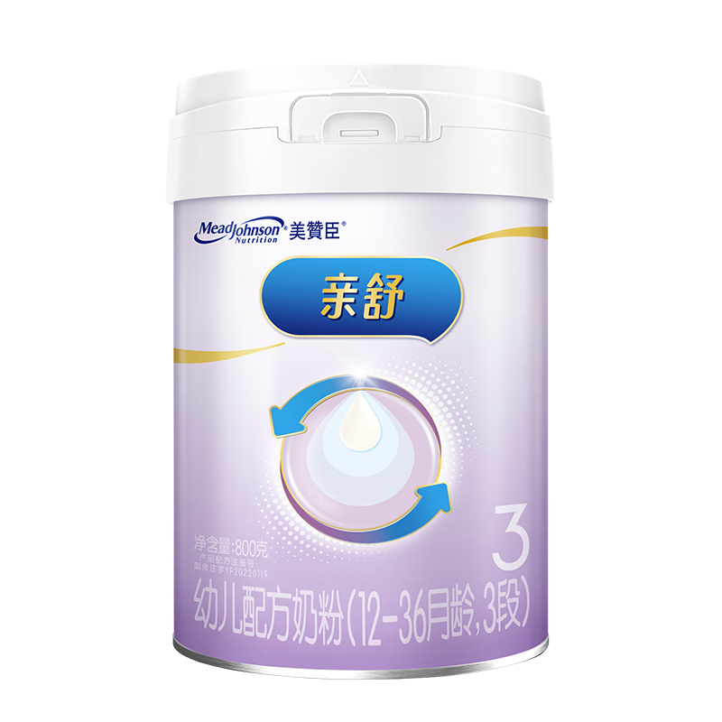 MeadJohnson Nutrition 美赞臣 亲舒系列 幼儿特殊配方奶粉 国产版 3段 800g