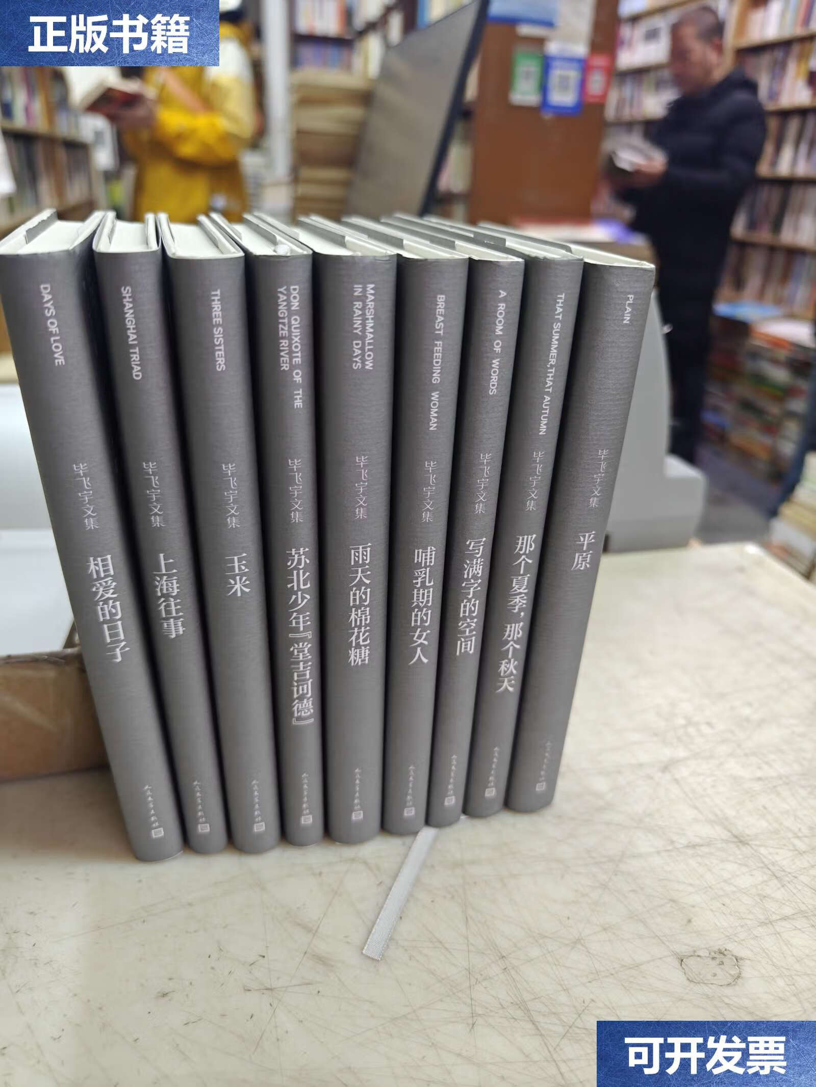 【二手9成新】毕飞宇文集【九本】哺乳期的女人,相爱的日子,苏北少年