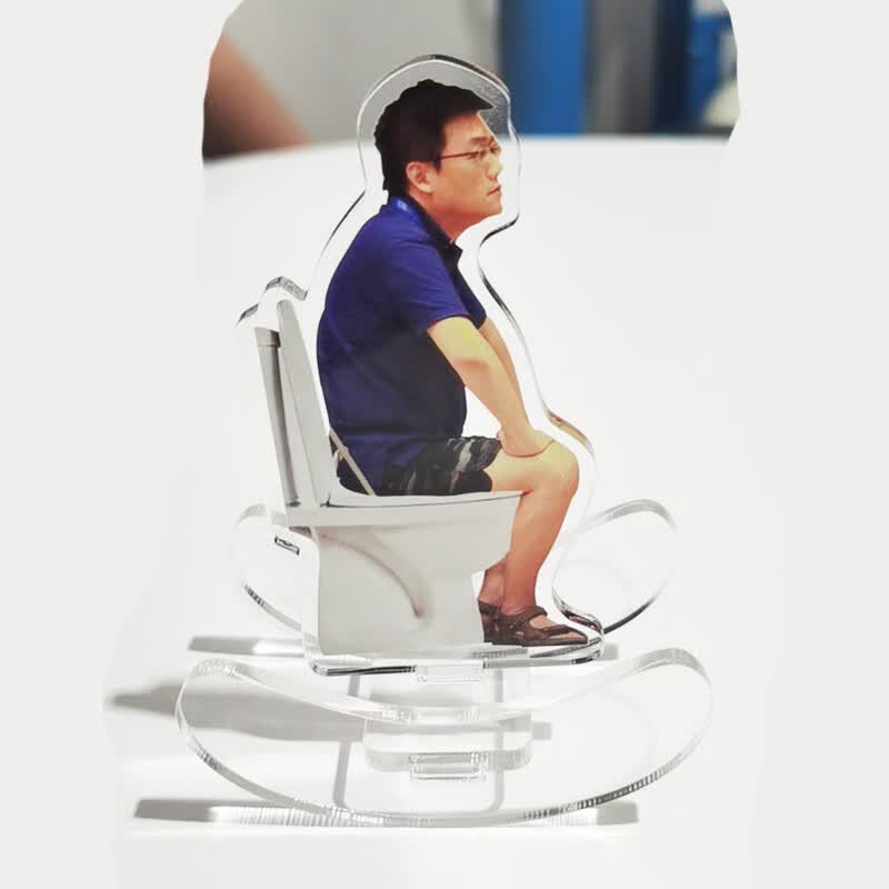 mppmck时代峰峻李飞周边摇摇乐人形立牌亚克力可定制搞笑桌面摆件团购