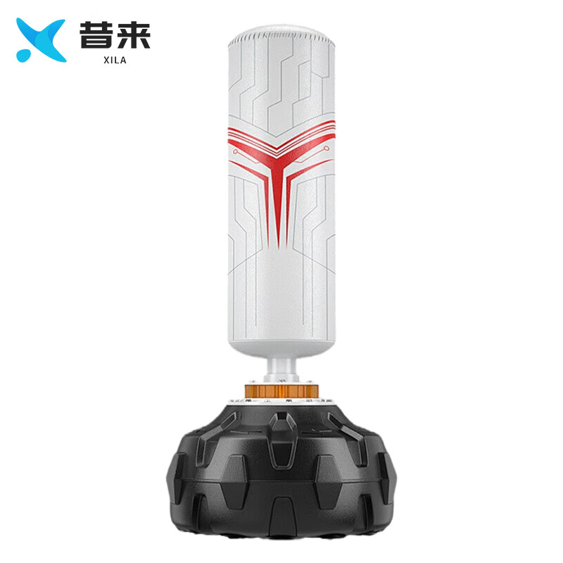 7米白色科技纹 拳套