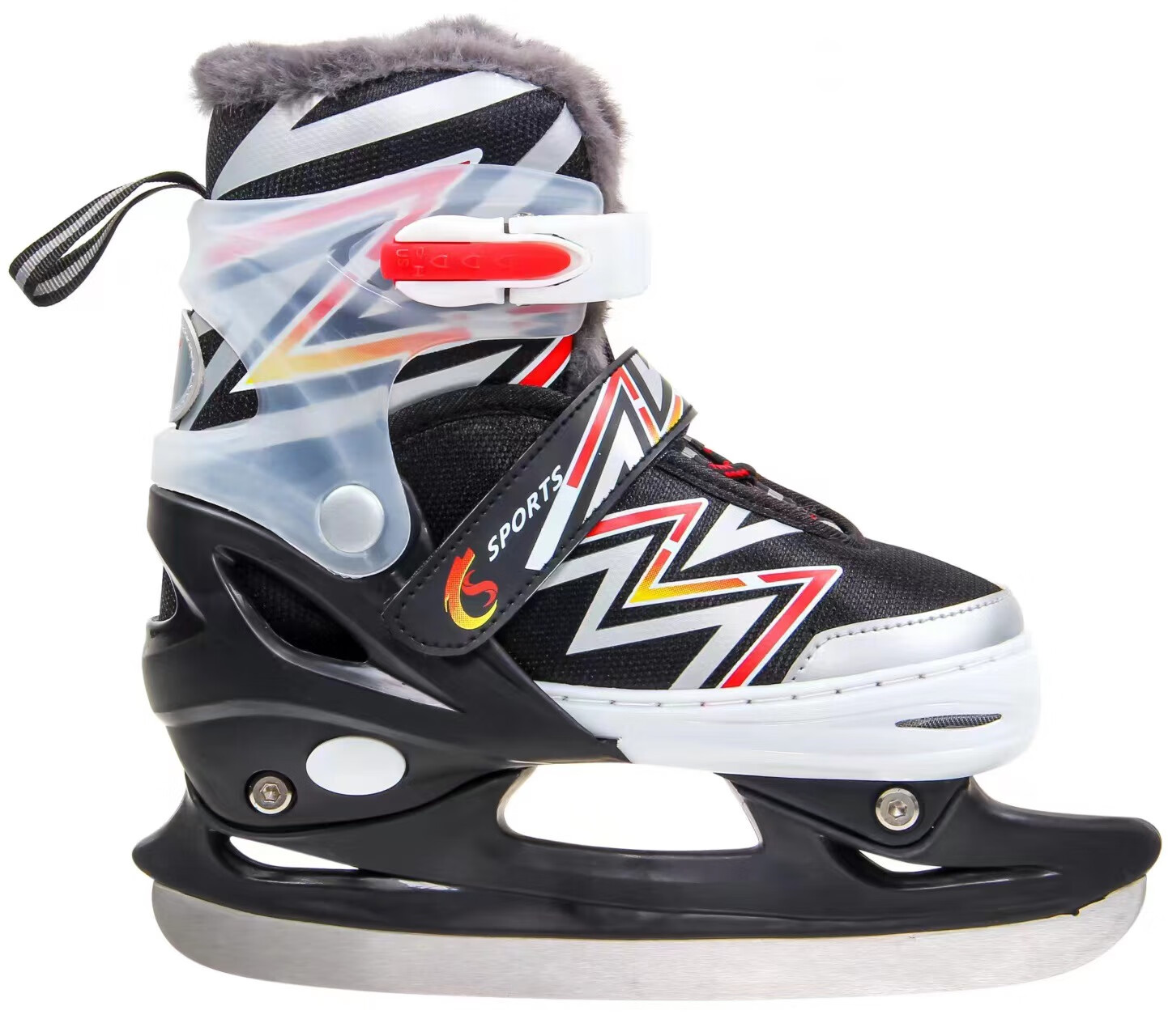 热度速滑冰刀鞋球刀大学生冰刀课男女成人初学者可调码溜冰鞋滑冰鞋