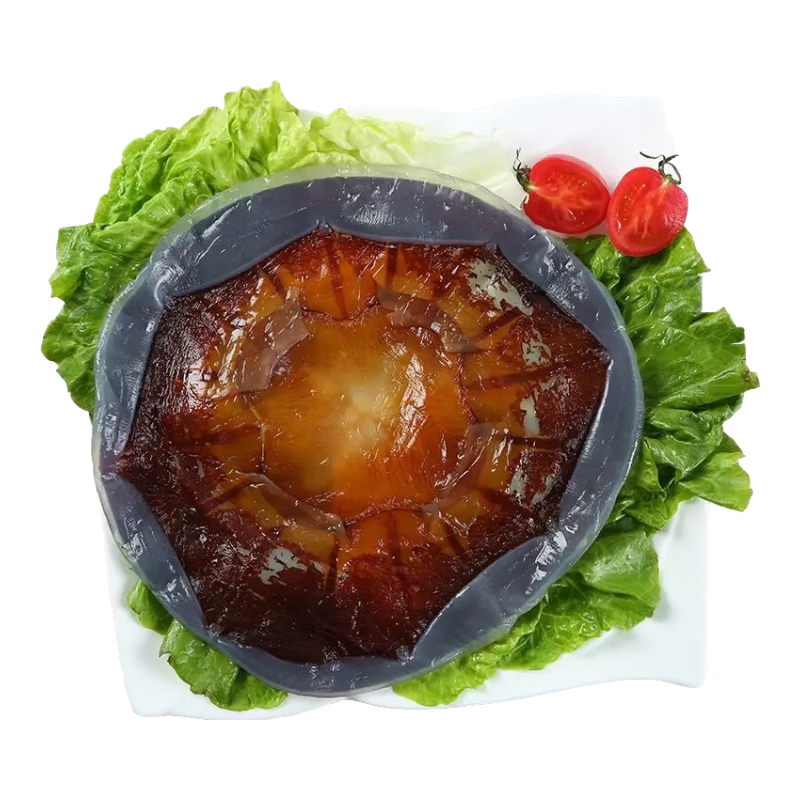 七條船舟山海蜇皮3斤/5斤桶裝野生提干整張海蜇皮涼拌涼拌特級(jí)順豐包郵 野生干皮—3斤