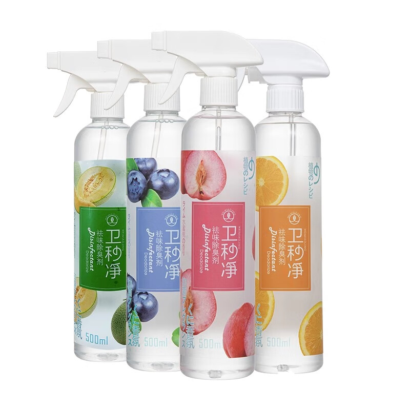 卫秒净犬猫室内宠物抑菌祛味除臭喷剂祛味除臭剂除味小宠消毒液猫咪狗狗消毒液喷雾 500ml/瓶 森林香氛 现货当日发