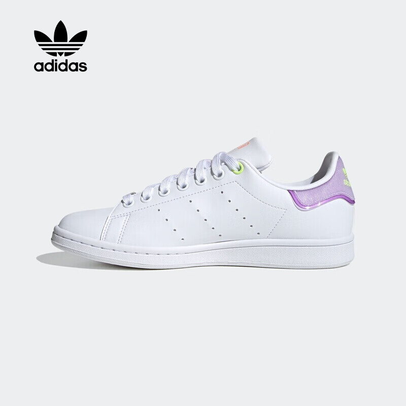 阿迪达斯 (adidas)新款三叶草女鞋春季stansmith时尚百搭经典运动鞋fz