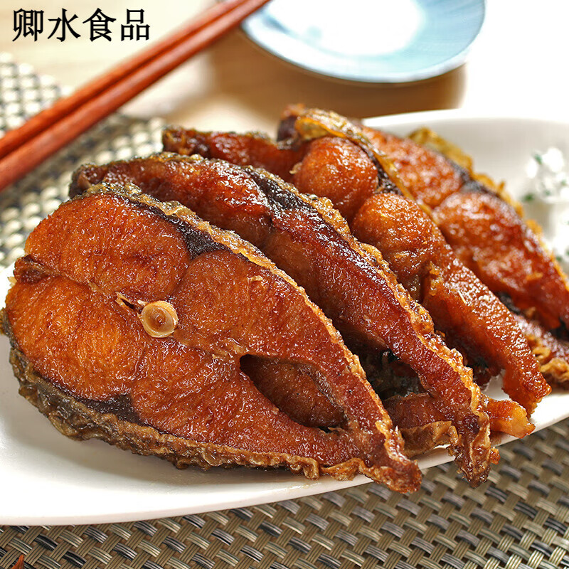 特产优联老上海特产美食风味熏鱼200g酥鱼爆鱼鱼排下酒菜卤味熟食即食