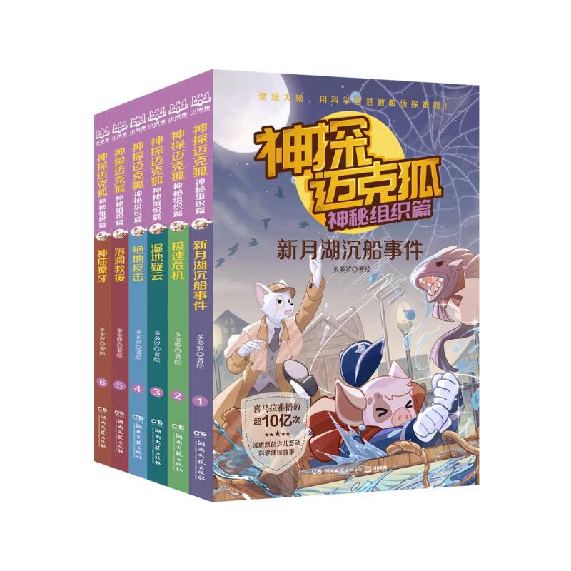 神探迈克狐神秘组织篇（套装6册）新版第三辑儿童文学童书侦探探险小说 课外阅读 阅读 课外书 暑假作业 一升二暑假衔接 小升初暑假衔接