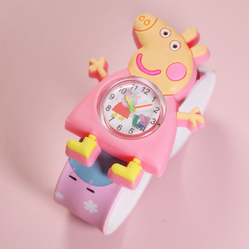 贝木惠(beimuhui)小猪佩奇手表儿童卡通玩具3岁佩琪男女孩幼儿园宝宝