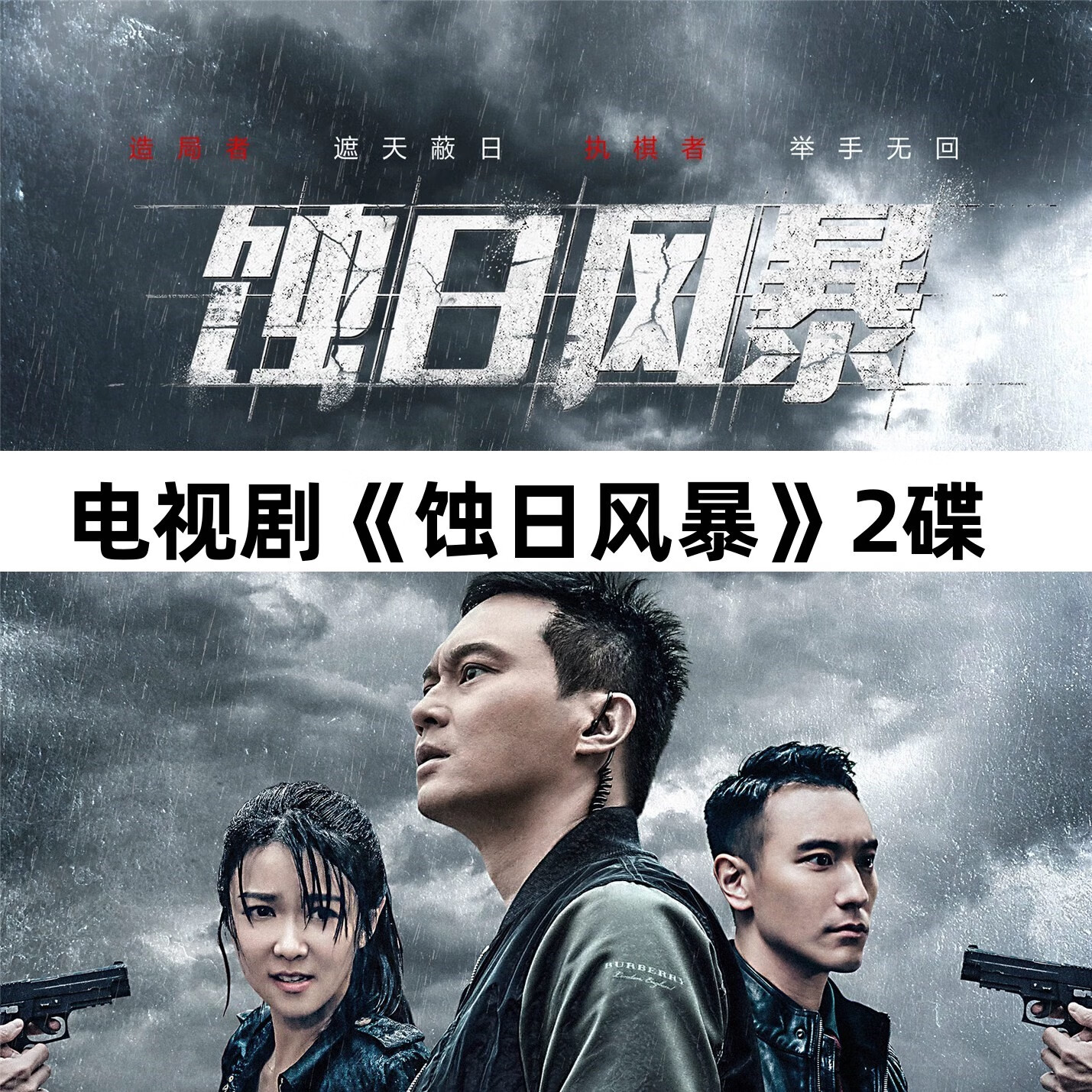 蚀日风暴 国粤语警匪缉毒动作电视剧 张智霖 薛凯琪 dvd碟片光盘