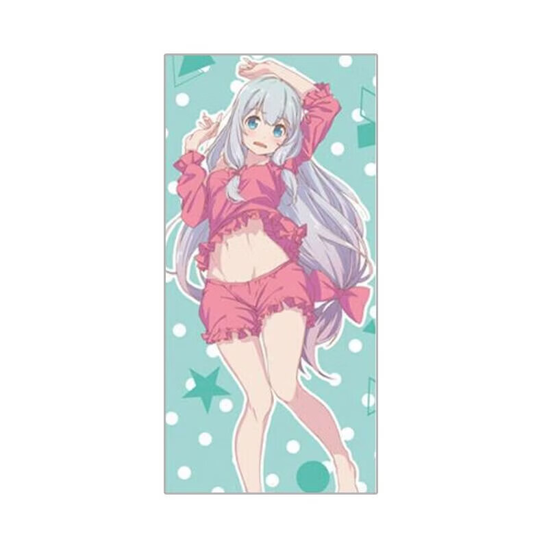 wcz变色毛巾成人遇水变色狂三穹妹魔术创意整人毛巾超强吸水洗脸巾