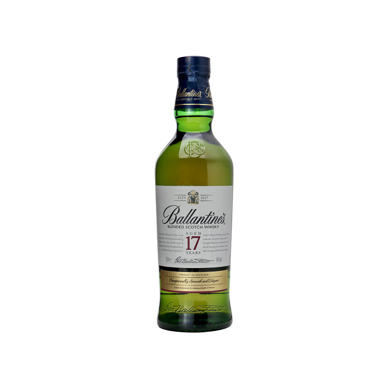 s)洋酒  百龄坛苏格兰威士忌 进口洋酒调配型基酒 带盒 百龄坛17年