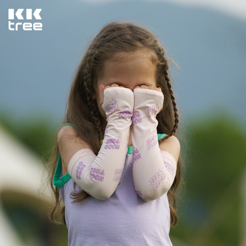 kocotreekk树儿童防晒冰袖防紫外线手袖男童女孩袖套宝宝可爱护袖夏季户外