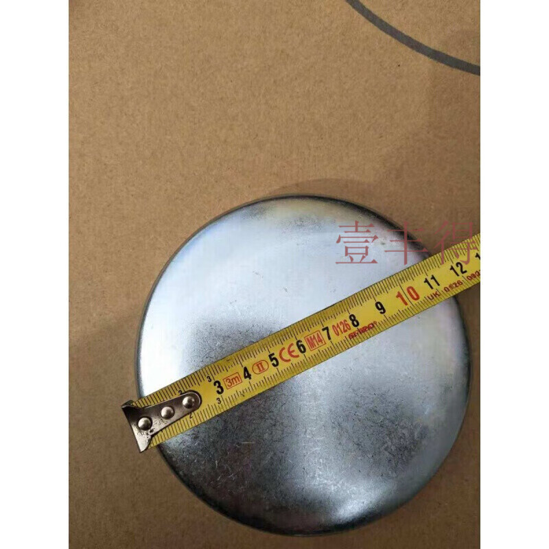 适配定制适用盖镀锌管盖反光警示柱盖柱盖11 口径114mm