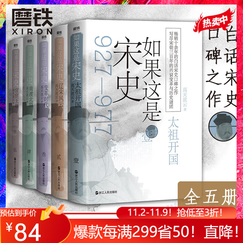 如果这是宋史（全5册）高天流云 辽宋风云 满江红岳飞使用感如何?