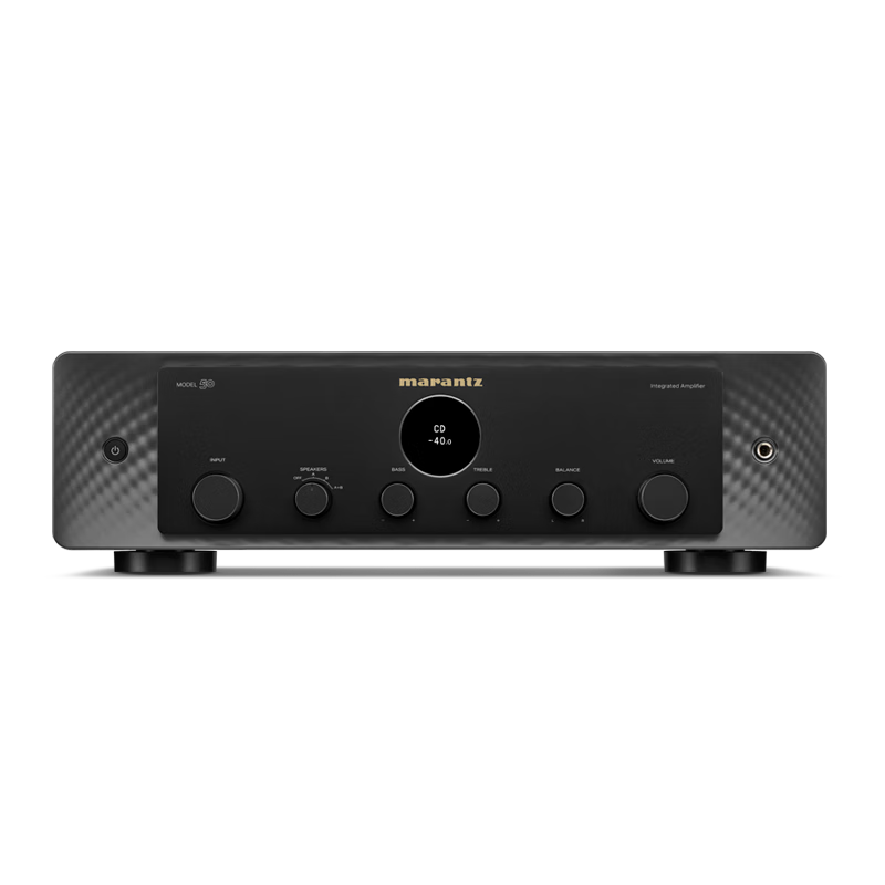 马兰士（MARANTZ）MODEL50/K1B 家庭影院 HiFi功放机 高保真发烧音响 纯模拟立体声集成功放 A/B类放大器  黑色