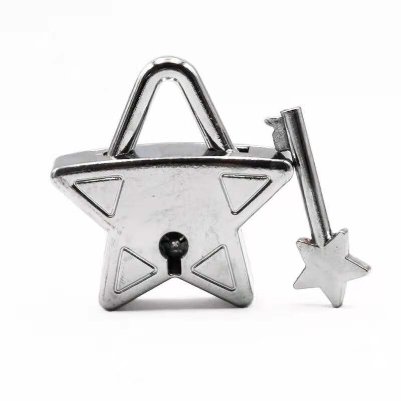 玩具高智商合金成人减压智力扣解环解锁十级难度孔明锁散装 五角星锁