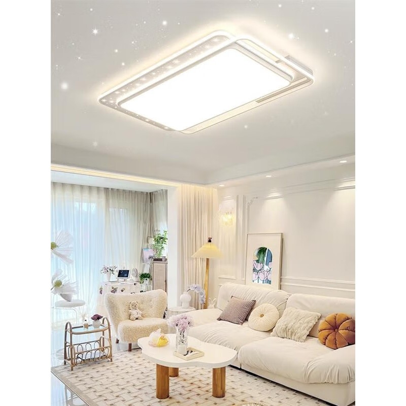 樱笋年光客厅灯现代简约大气灯具创意大灯2023主灯流行吸顶灯