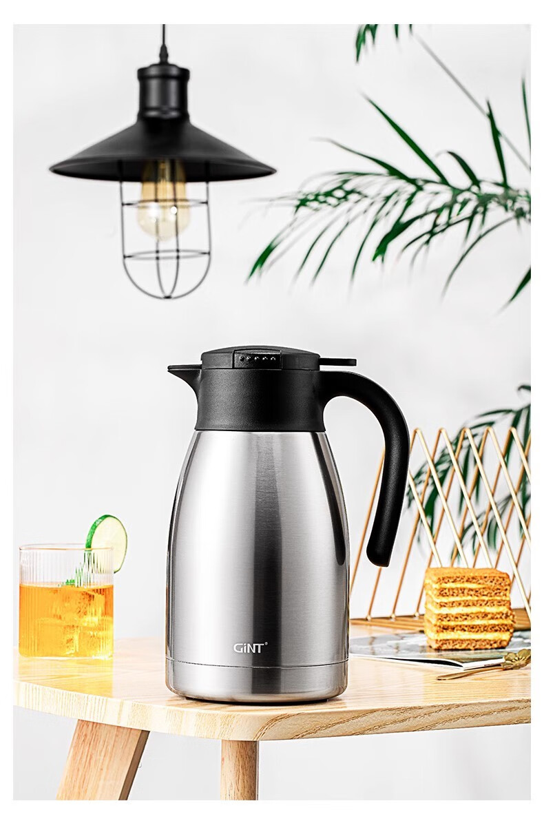 嘉特(gint)嘉特保温瓶304不锈钢大容量保温水壶家用便携大容量学生