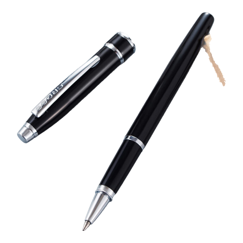 高仕(CROSS）收藏禮物寶珠筆 莎士比亞系列 學生禮品生日商務辦公學生簽字筆禮盒 黑麗雅白夾