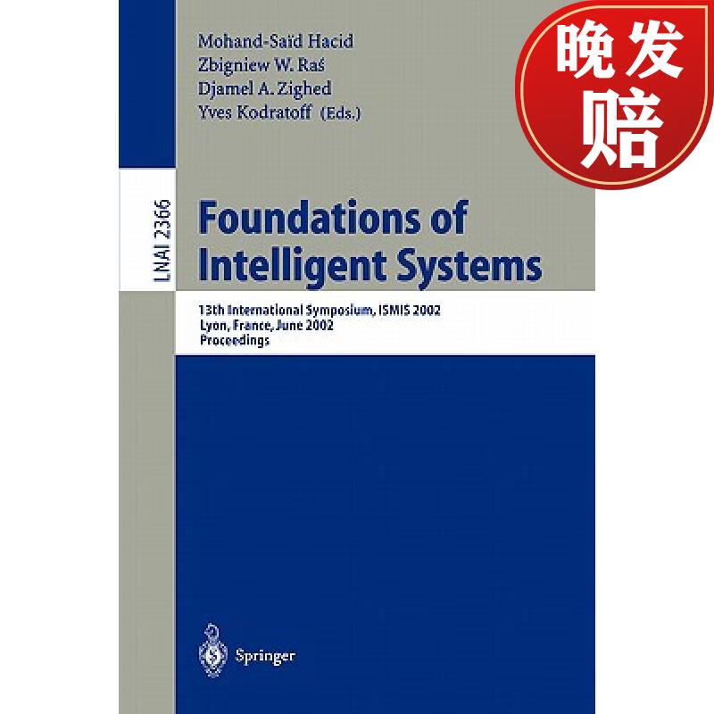 【4周达】foundations of intelligent systems : 15th international