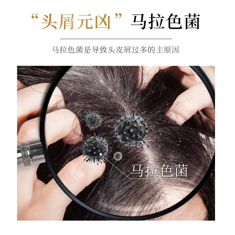 草方百草堂去屑止痒洗发水草方控油蓬松除螨留香去头皮屑头皮痒洗发膏 【去屑控油除螨】祛屑洗发剂320ml