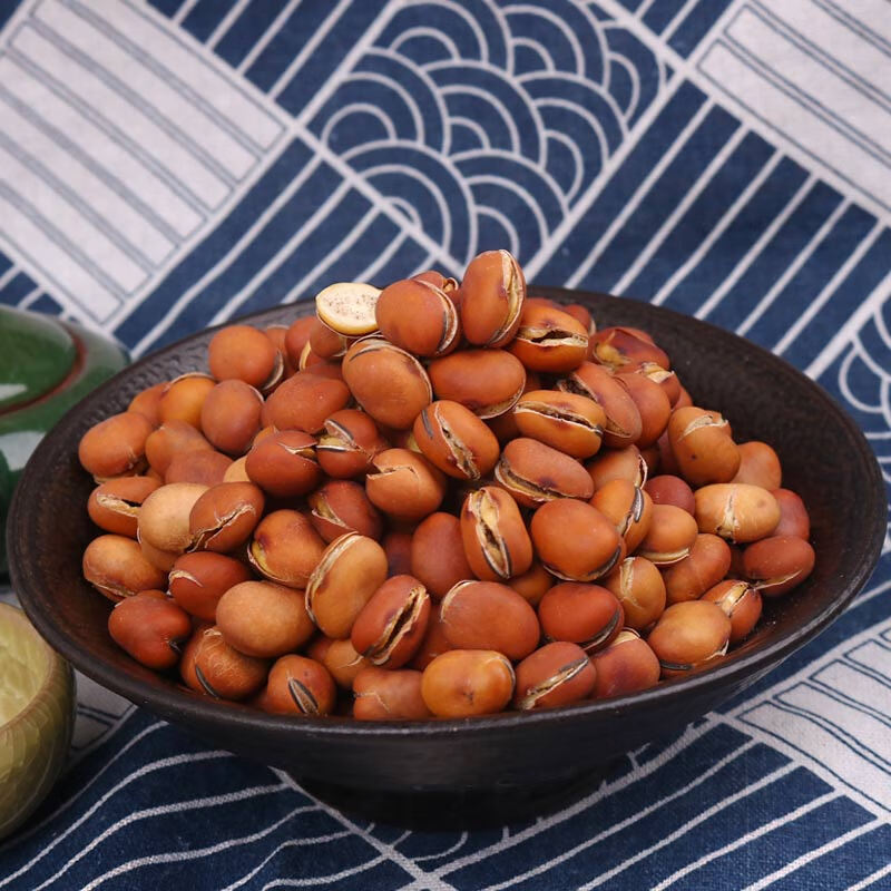 xywlkj岙环炒豆炒糊豆豆子炒货香酥椒盐蚕豆浙江台州温岭坚果特产500g