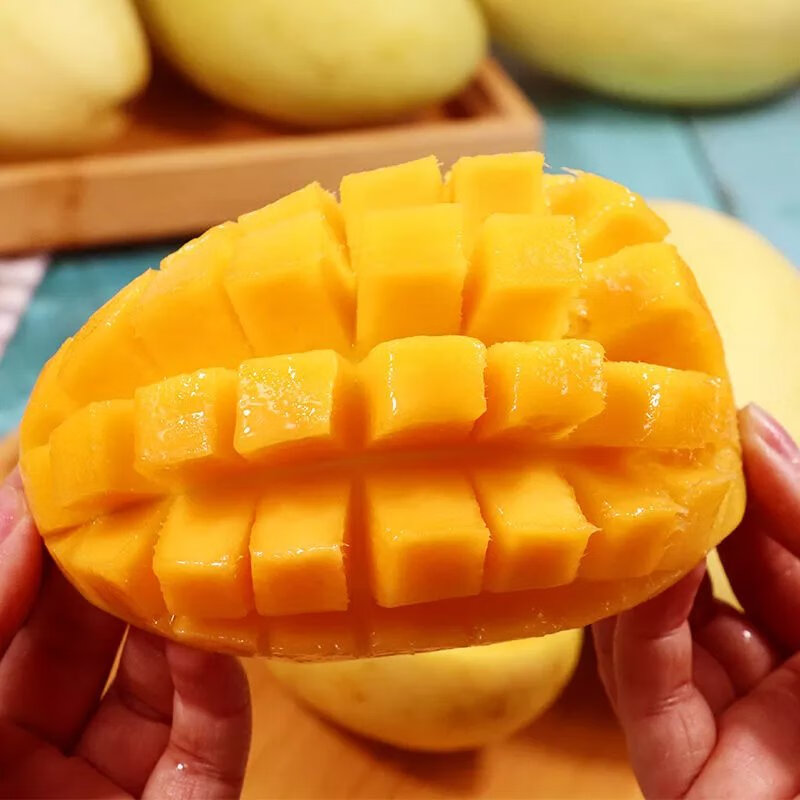 广西高乐蜜芒果10/5/3斤装当季新鲜水果水仙甜心蜜芒 小果(个头较小)