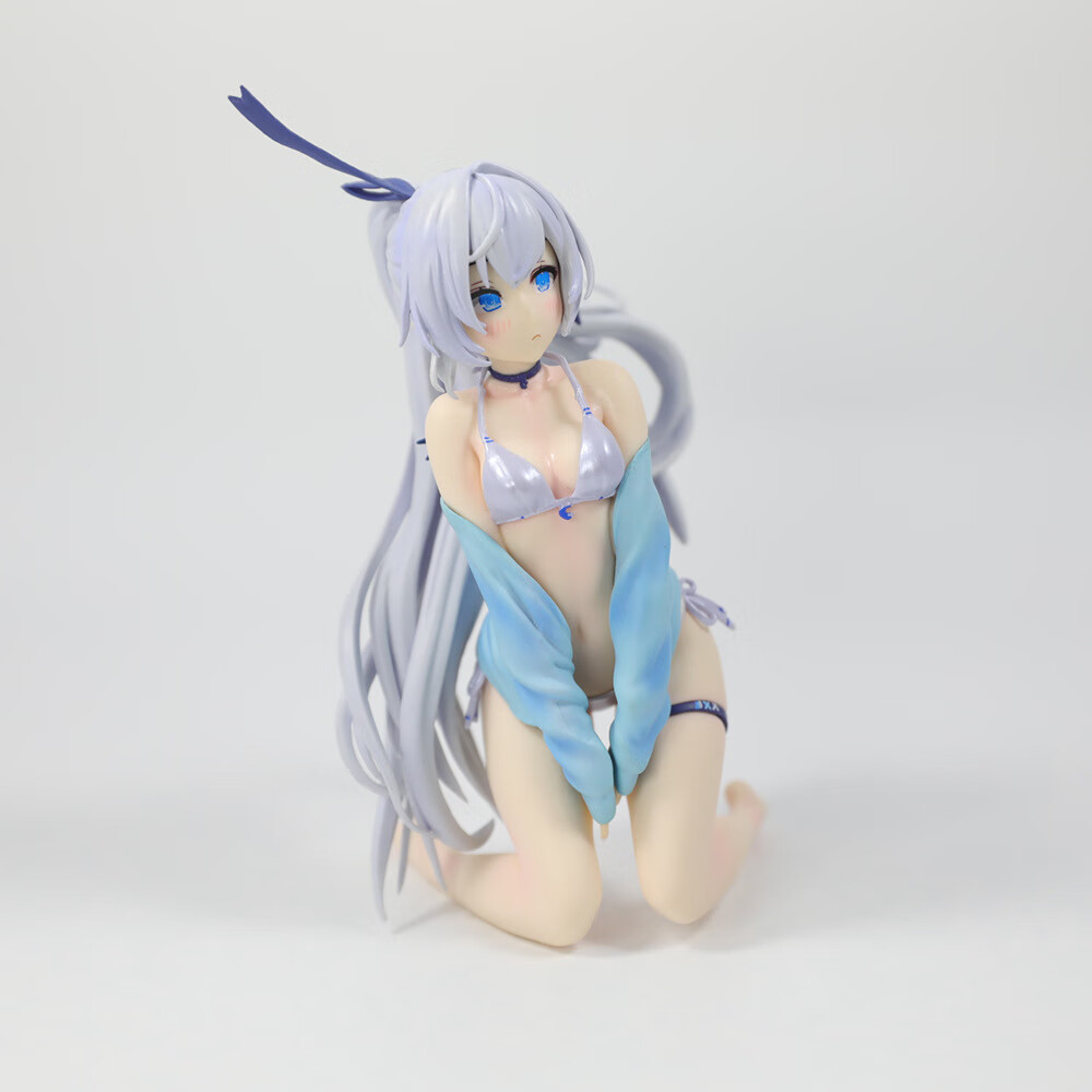 (热销)原画美少女跪姿阿库娅酱动漫手办角色二次车载模型桌面机箱