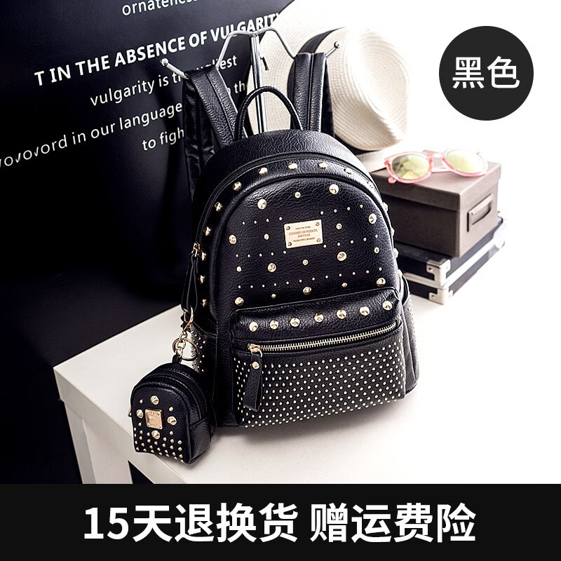 啄木鸟双肩包女2024新款韩版潮时尚百搭迷你小包包女士背包学生书包