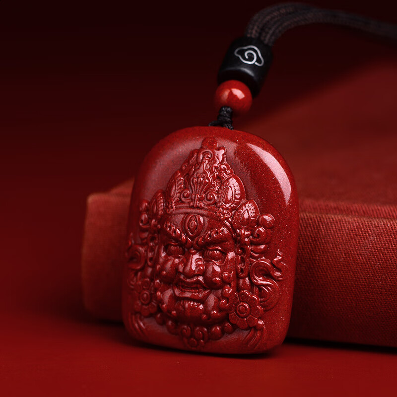 唐卡黄财神挂件本命年财神爷女款项链男饰品礼物 黄财神吊坠(配挂绳)