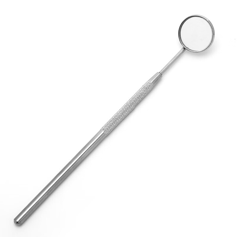 粤顺星牙科器械探针镊子口镜三件套不锈钢牙科专用检查工具套装 口腔