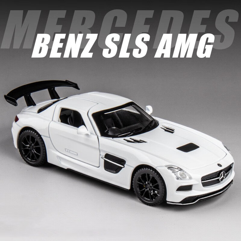 ���� FERSOAR F����AMG SLS����ģ��1:32����Ͻ�ģ�ղذڼ��к���ͯ����ܳ� 1/32����SLSģ��(��ɫ+չʾ����)
