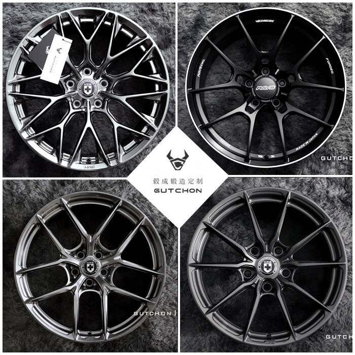 溥畔gc锻造轮毂定制宏鑫戴卡锻胚轻量化适用于奔驰宝马奥迪1622寸 16