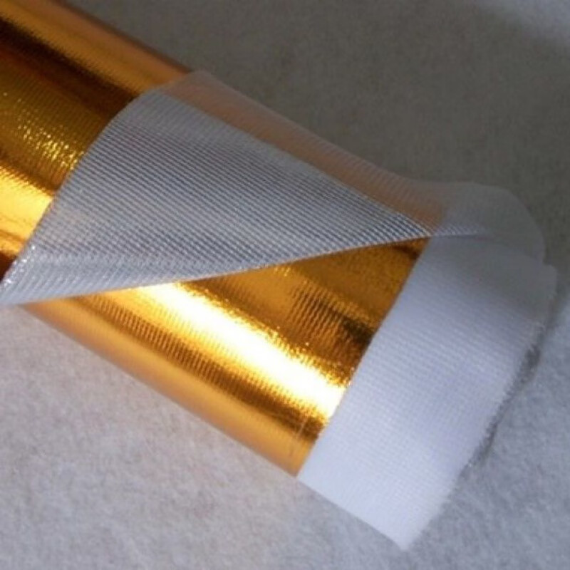 轻享奢金布包树布裹树布 褶皱金布 烫金布料 包树布  装饰布 金色布