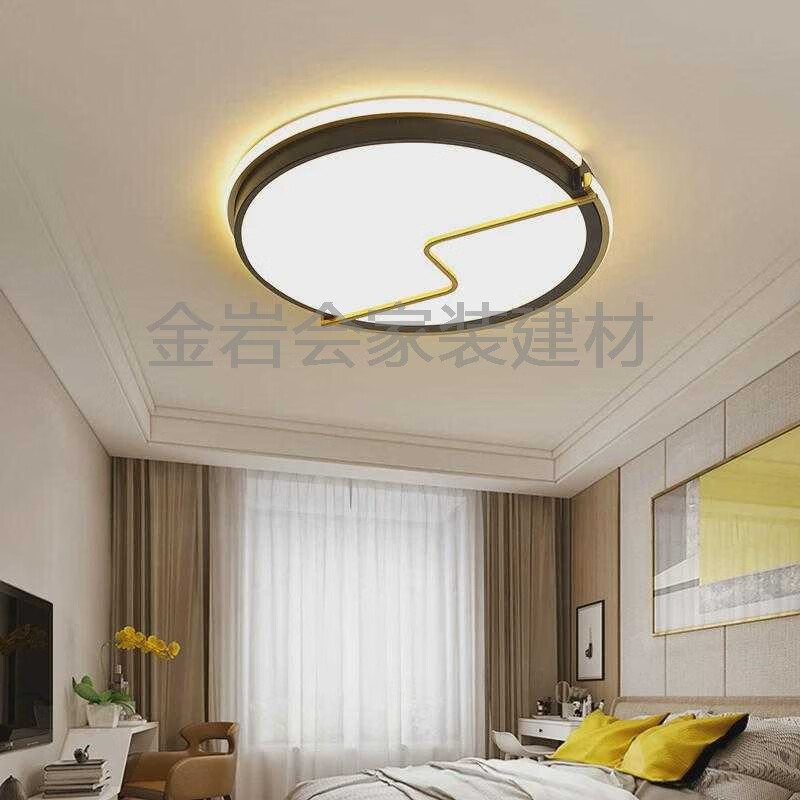 YWZR簡(jiǎn)約現(xiàn)代成套燈具套餐組合北歐三室兩廳客廳吸頂燈餐廳吊燈套裝 圓形50cm-遙控?zé)o極調(diào)光
