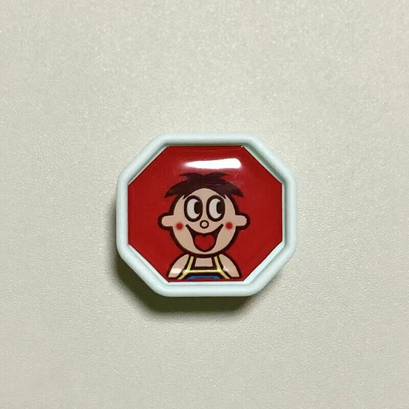 贴手柄后盖卡通搞笑创意塑胶硬质装饰改装贴纸 拍一发二【贴贴】 旺仔