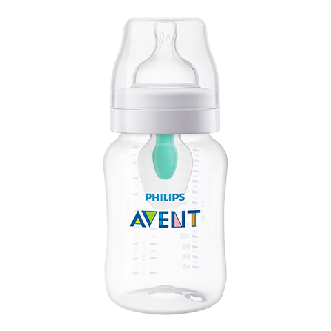 新安怡（AVENT）飞利浦新安怡奶瓶PP奶瓶婴儿硅橡胶 奶嘴宽口径 260ml+奶嘴