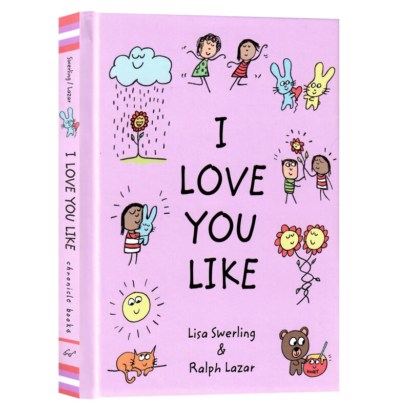 我爱你就像 英文原版绘本i love you like生活励志治愈书籍情感文艺