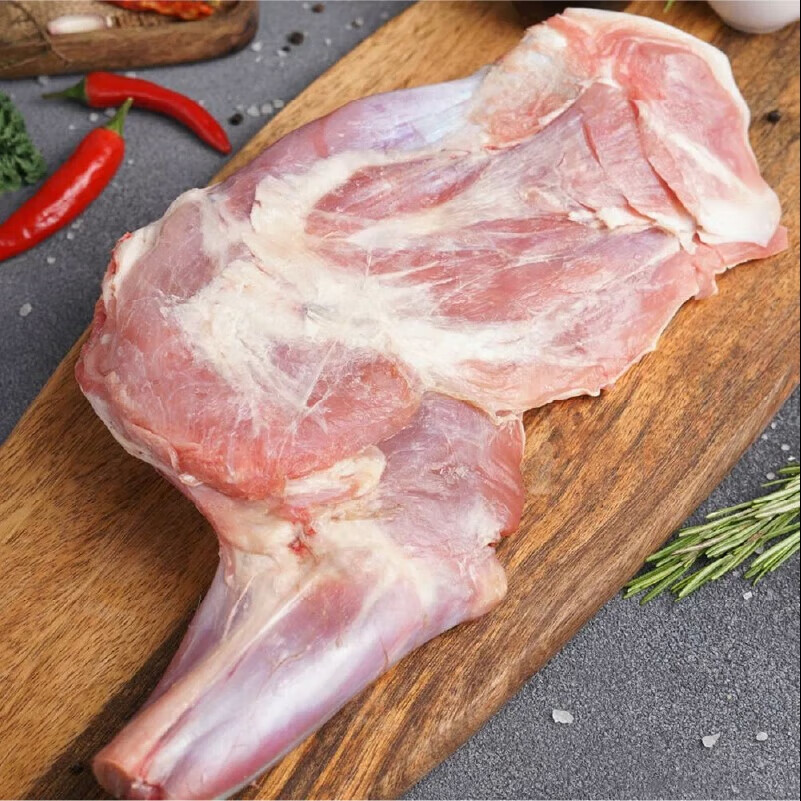 羊来运开羊前腿3.2斤左右新鲜生鲜羊肉国产整根烤羊腿烧烤食材 约3.2斤装整只羊腿前腿