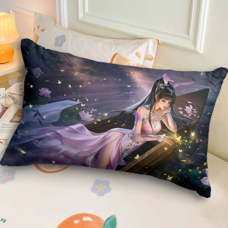 皇耀小舞手办抱枕斗罗大陆动漫周边长方形午睡枕双面靠枕靠垫礼物定制