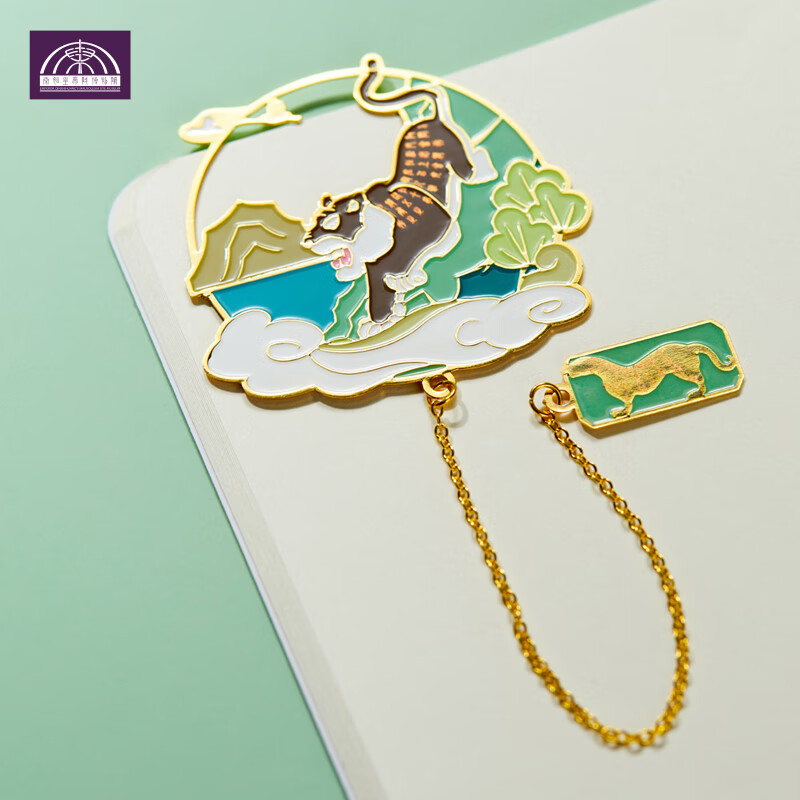 秦始皇兵马俑博物馆虎符金属书签个性文创送人礼物旅游纪念品男女生颜值创意伴手礼品 虎符金属书签