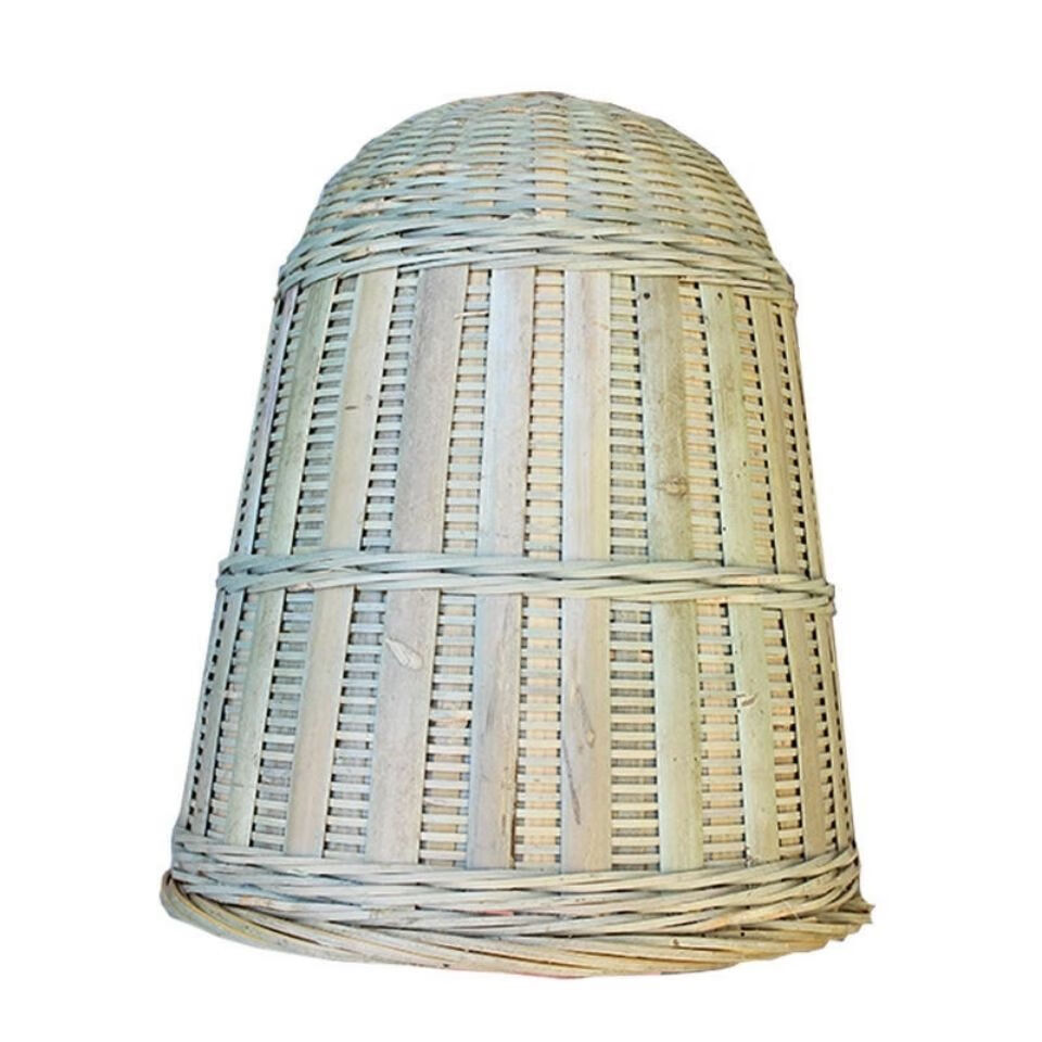 刘不丁收蜂笼招蜂笼竹制品野外养蜂诱蜂专用分蜂群收蜂笼 加固28*23(1